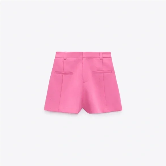 Zara Barbie Pink High Waisted Shorts XS - Picture 5 of 14